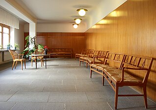Väntrummet i Heliga Korsets kapell