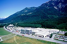 Headquarters of Hilti Corporation in Schaan, Liechtenstein Hilti Schaan.jpg