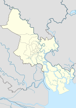 Căn cứ Rừng Sác trên bản đồ Thành phố Hồ Chí Minh