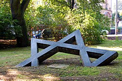 Památník holocaustu zbudovaný v roce 2005