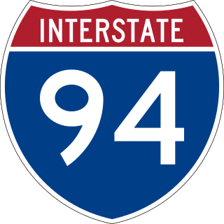 <span class="mw-page-title-main">Interstate 94 in North Dakota</span> Section of Interstate Highway in North Dakota, United States