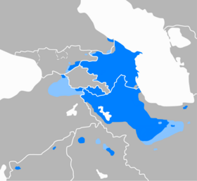 Geografische spreiding van Azeri.