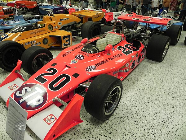 Gordon Johncock's 1973 Indianapolis 500 winning car.