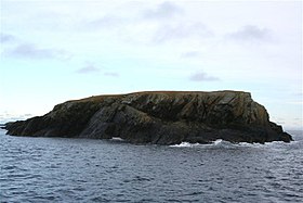 Veduta dell'isola, 24 novembre 2009.