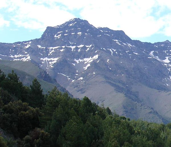 Alcazaba mountain