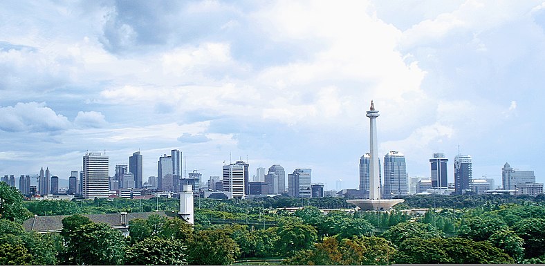 A panorama of Jakarta