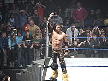 After Morrison was separated from The Miz and drafted to SmackDown, he won his third Intercontinental Championship. John Morrison IC.jpg