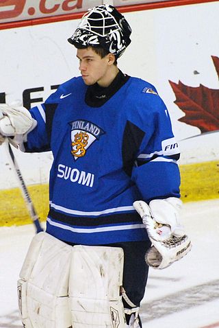 <span class="mw-page-title-main">Joni Ortio</span> Finnish ice hockey player