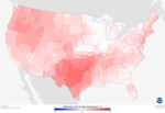 Thumbnail for 2022 North American heat waves