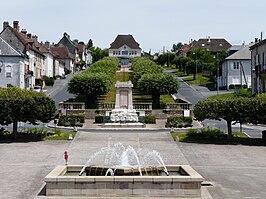 Centrum met gemeentehuis