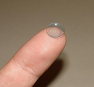 <span class="mw-page-title-main">Rigid gas permeable lens</span> Type of contact lens