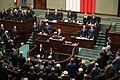 Kaczyński Jarosław o zmarłej posłance Jolancie Szczypińskiej w Sejmie RP.jpg