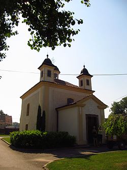 Kaple sv. Jana Nepomuckého ve Chvalíně