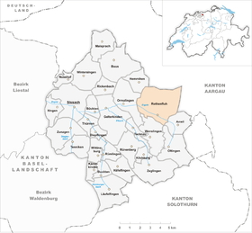 Karte von Rothenfluh