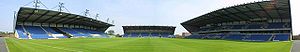 View from the open end of the Kassam Stadium Kassam Stadium from open end.jpg