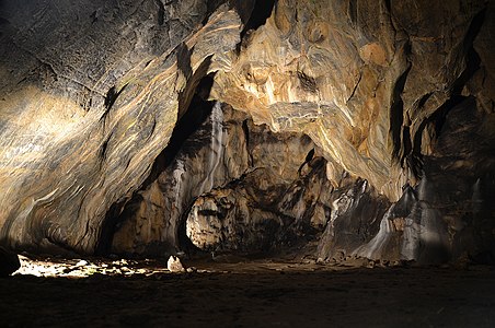 Kateřinská jeskyně (cave), Moravia