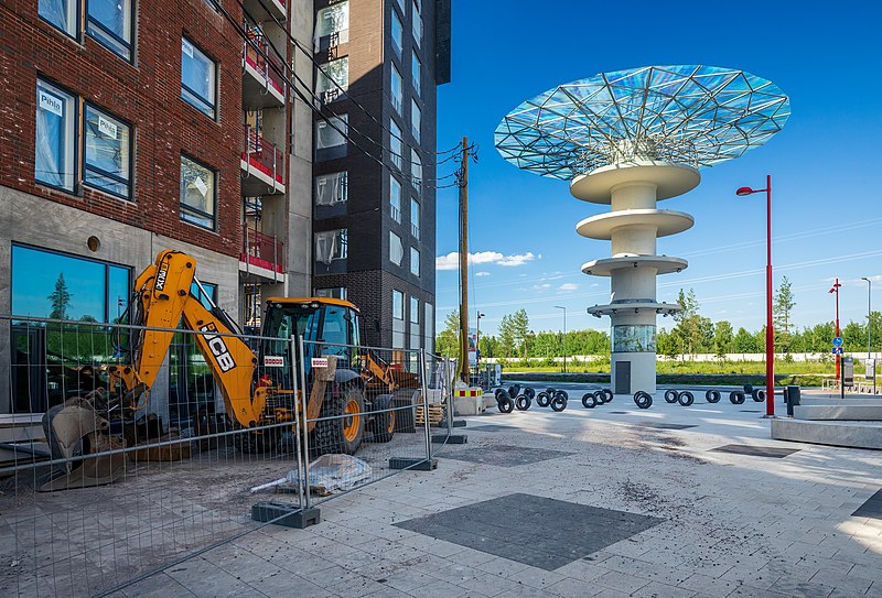 File:Keimolanmäki residential area still under construction in Keimola, Vantaa, Finland, 2022 June.jpg