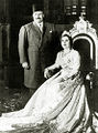 King Farouk and Queen Nariman of Egypt.JPG