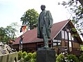 Klement Gottwald monument, currently in Doubice, okres Decín