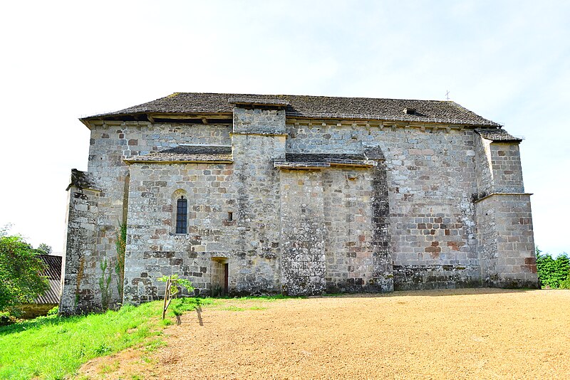 File:L'église de La Chapelle-Spinasse.jpg