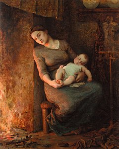 Virginie Demont-Breton, L'Homme est en mer (Salon de 1889), localisation inconnue.