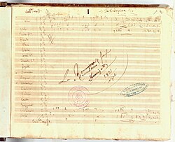 La romanziera e l'uomo nero - autograph title by Donizetti - Biblioteca Conservatorio San Pietro a Majella Napoli.jpg