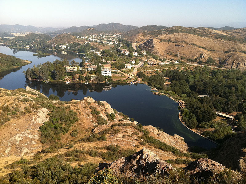 File:Lake Sherwood Dam.jpg