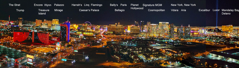 File:Las Vegas Strip Hotels at night with captions.png