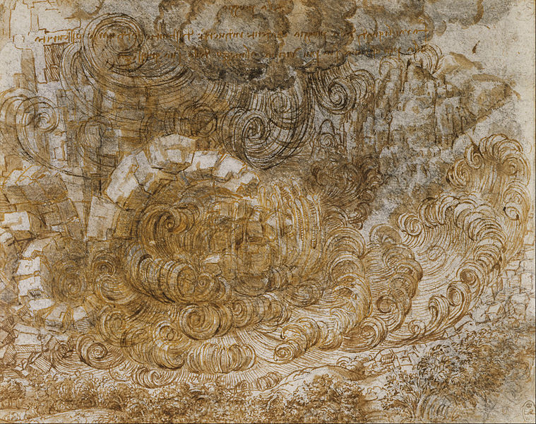 File:Leonardo da Vinci - A deluge - Google Art Project.jpg