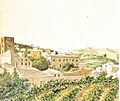 Gênes, vue des murs de Santa Chiara