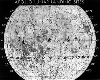 Lunar landing sites