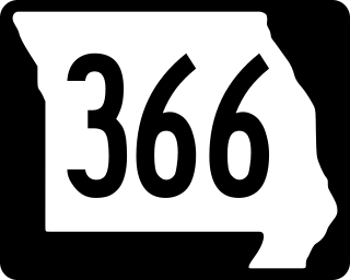 <span class="mw-page-title-main">Missouri Route 366</span> State highway in eastern Missouri