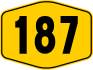 Federal Route 187 shield))