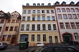 Mainz- Neutorstraße- Fassade der Hausnummer 9 28.1.2013