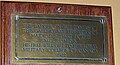 Maj Stuart Forbes plaque in Currie Hall Royal Military College of Canada.JPG