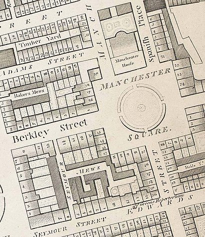 How to get to Manchester Square with public transport- About the place