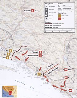 karta dubrovnik i okolica Opsada Dubrovnika   Wikipedia karta dubrovnik i okolica