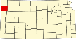 Sherman County - Kort