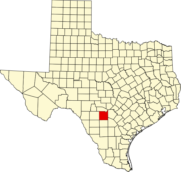 File:Map of Texas highlighting Medina County.svg