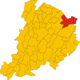 Map of comune of Molinella (province of Bologna, region Emilia-Romagna, Italy).svg