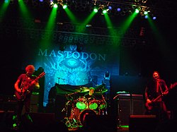 Mastodon koncert 2008-ban, Bécsben.