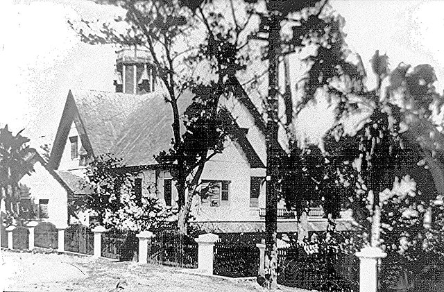 A country house in Mazatlán. During the Porfiriato, wealth and industry arrived to the city.