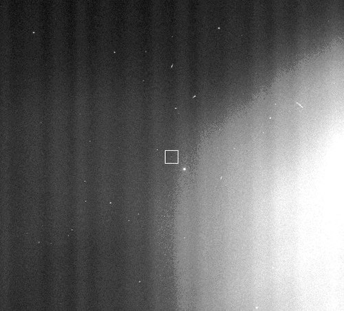 Discovery image of Methone on 1 June 2004