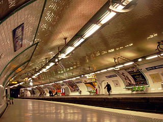 <span class="mw-page-title-main">Architecture of the Paris Métro</span>