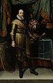 Prins Maurits van Oranje, gebaore op 14 november 1567.
