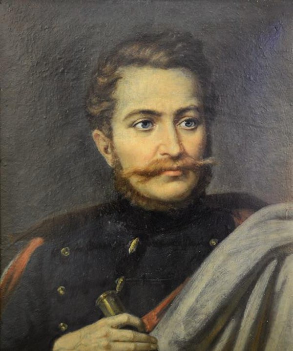 Portrait of Avram Iancu by Mișu Popp, undated