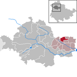 Mittelsömmern - Carte