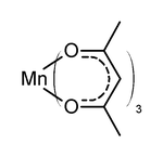 Scheme 1. Structure of manganese(III) acetylacetonate