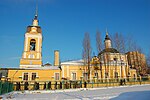Церковь Сорока Мучеников Севастийских с колокольней в Новоспасской монастырской слободе