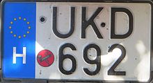 Motorcycle plate Motorcycle EU plate Hungary.jpg